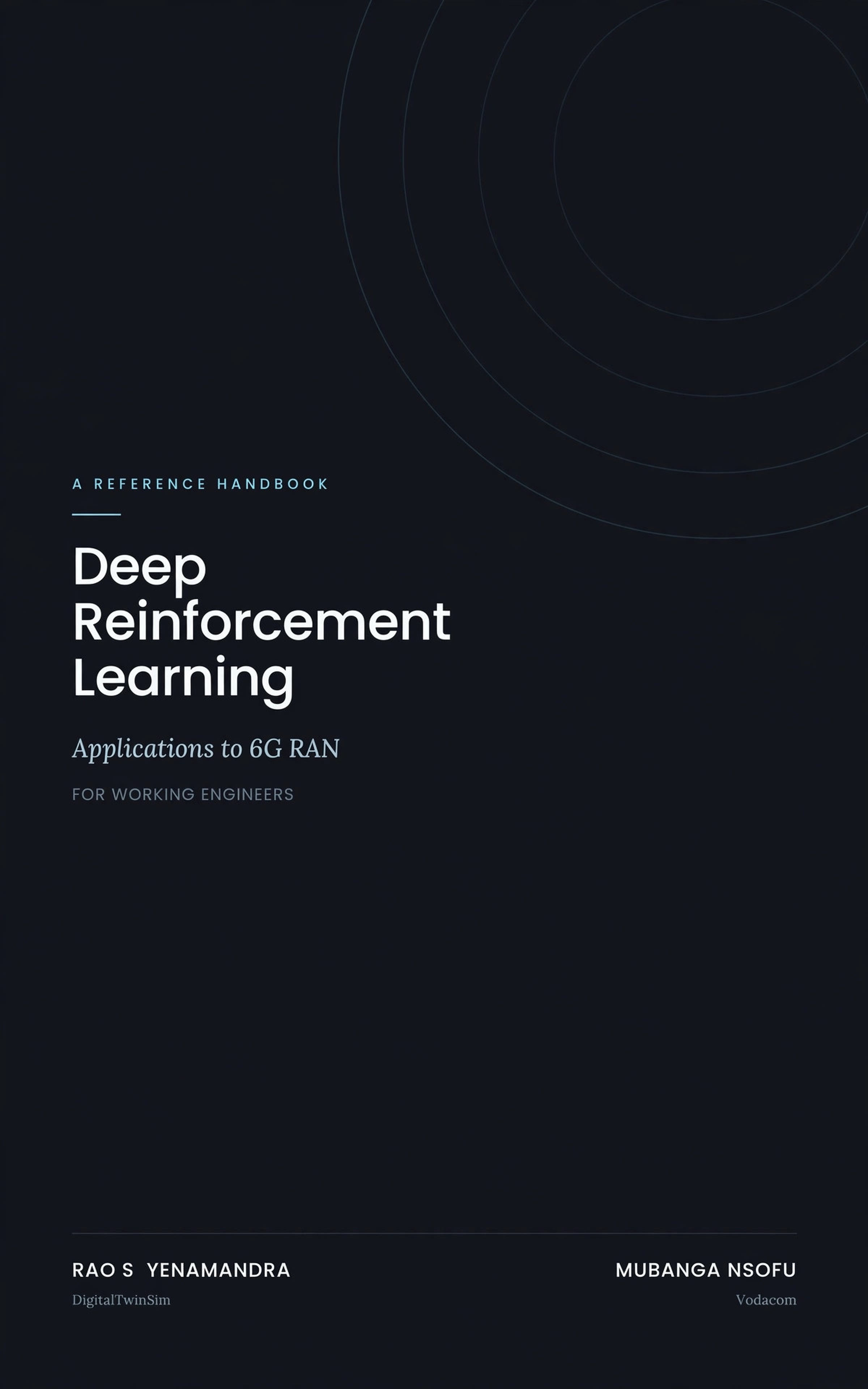 Deep Reinforcement Learning: Applications to 6G RAN book cover